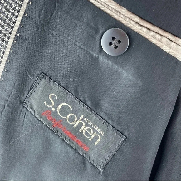 S Cohen Performance size 46R 100% Wool Men's Blazer. 9135 - Picture 3 of 11